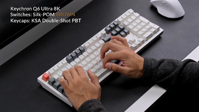 Amazon | 【国内正規品】Keychron Q6 Ultra 8K 100% メカニカル